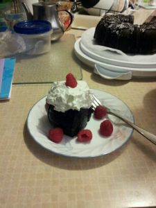 Chocolate Raspberry Cake