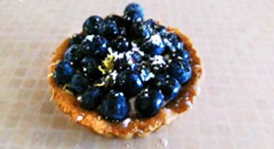Blueberry and Lemon Tart