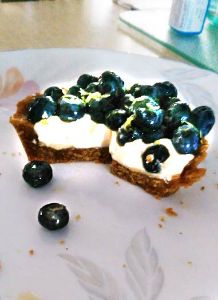 Blueberry and Lemon Tart