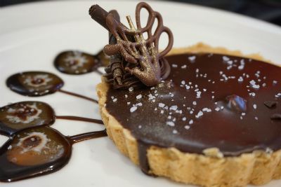 Chocolate Coconut Tart